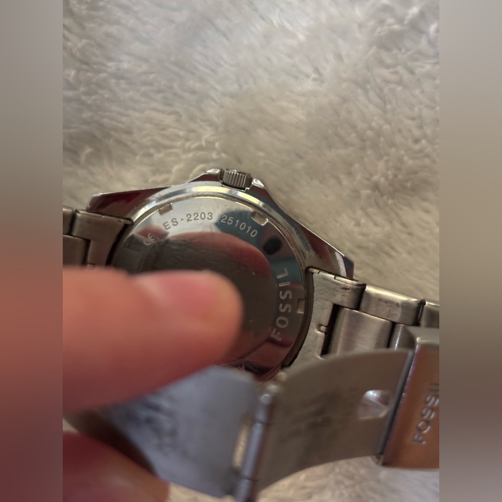 Fossil Riley Multi-Function Stainless Steel Watch - Picture 8 of 9